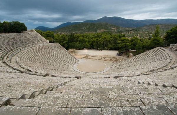 El gran teatro de Epidauro 