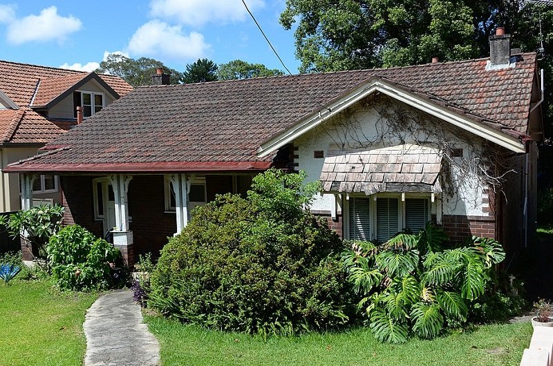 arquitectura de bungalow