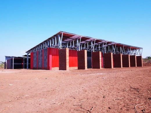 Escuela de Malawi por Architecture for a Change