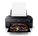 Impresora de inyección de tinta a color Epson SureColor P800 de 17 pies, negra