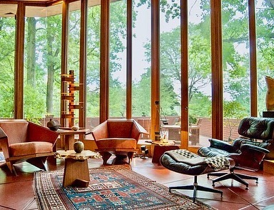   Casa Bazett en Hillsborough diseñada por Frank Lloyd Wright -Eichler Home