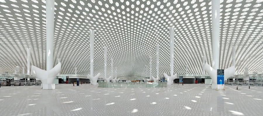 Aeropuerto Internacional Shenzhen Bao'an Terminal 3 Studio Fuksas interior 1