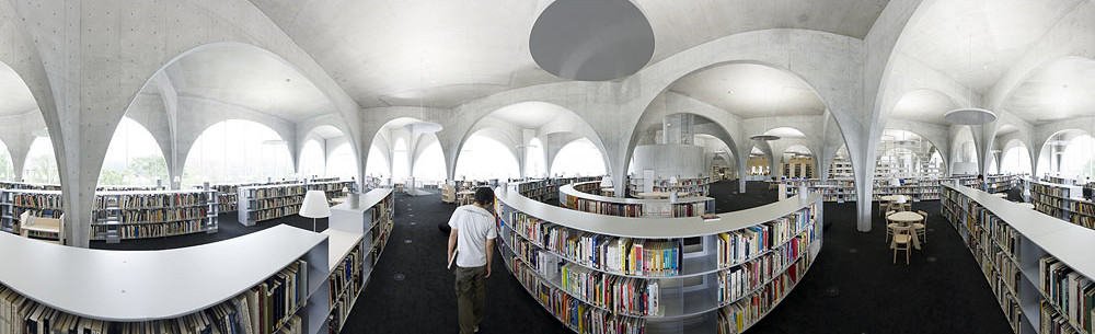 Biblioteca de la Universidad de Arte Tama 9
