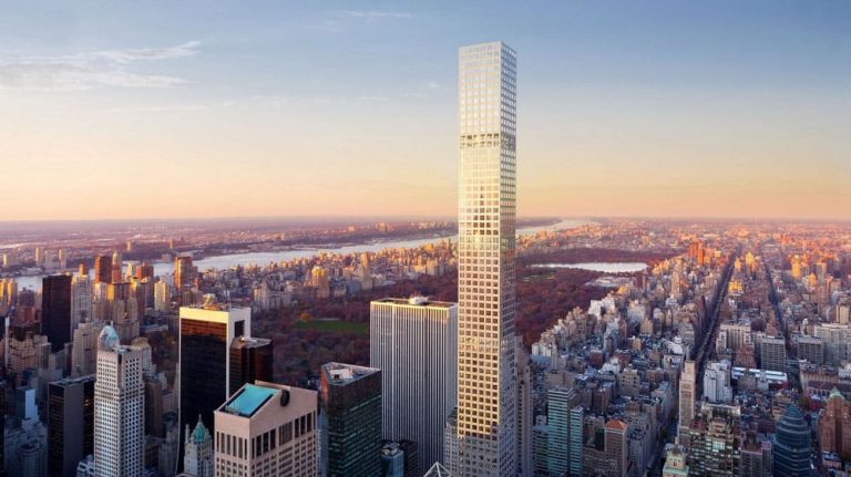 432 Park Avenue: rascacielos residencial en forma de cuadrado de Rafael Viñoly en Nueva York