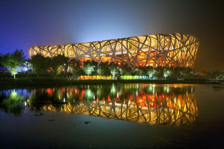 Beijing national stadium bird's nest