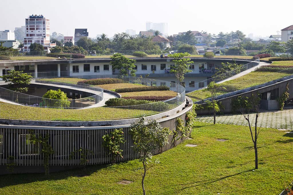 Jardín de infancia agrícola - Vo Trong Nghia Architects - Hiroyuki Oki 8