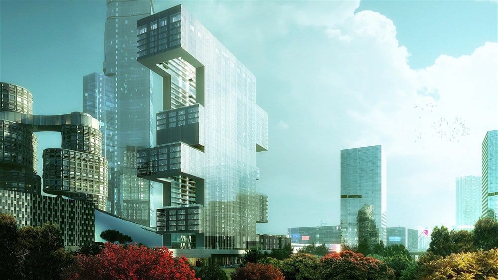 yongsan international business district by rex architects project R6 visualization 1