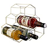 PENGKE Wine Rack Estante para vinos independiente, 6 botellas ...
