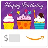Tarjeta de regalo electrónica de Amazon - Cupcakes de cumpleaños